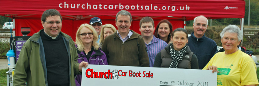 Chelmsford churches supporting charity at the Boreham Car Boot Sale